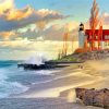Lighthouse Scenery Paint By Numbers