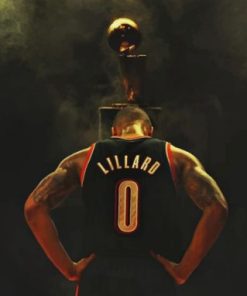 Damian Lillard Paint By Numbers