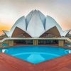 Lotus Temple India paint by numbers