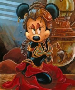 Minnie Mouse Paint By Numbers