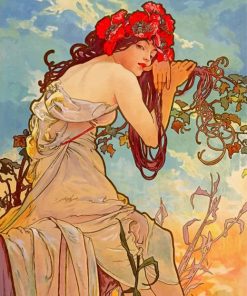 mucha Paint by numbers
