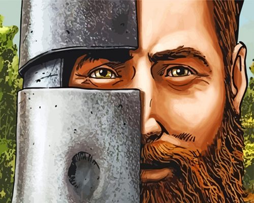 Ned Kelly Art paint by numbers