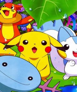 Cute Pokemon paint by numbers