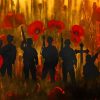 Poppies And Soldiers paint by numbers