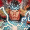 Powerful Thor paint by numbers