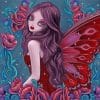 Red Fairy Paint By Numbers