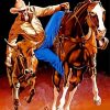 Rodeo Cowboy Paint By Number