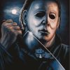 Scary Michael Myers Paint By Numbers