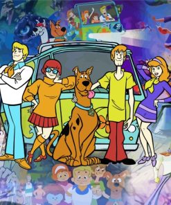 Scooby Doo Animations paint by numbers