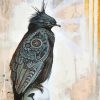 Steampunk Black Bird Art Paint By Numbers