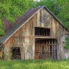 Old Texas Barn Paint By Numbers