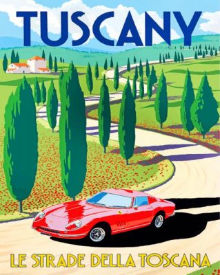 Tuscany Italy Paint By Numbers