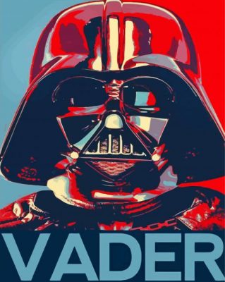 Darth Vader Paint By Numbers