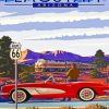 Vintage Route 66 Paint By Numbers