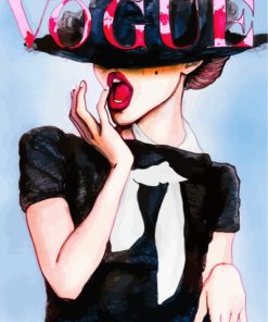Vogue Woman Paint By Numbers