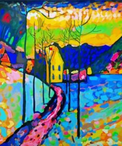 Winter Landscape Wassily Kandinsky Paint By Numbers