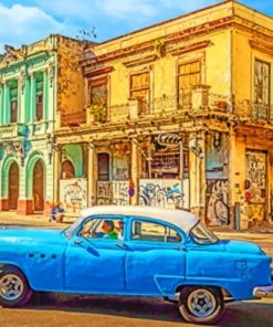 Cuba Blue Car Paint By Numbers