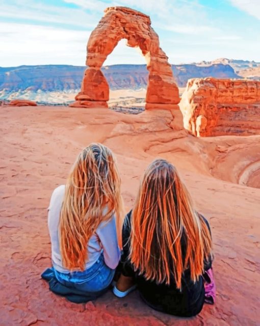 Friends In Arches National Park
