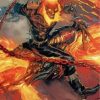 Ghost Rider Marvel Paint By Numbers