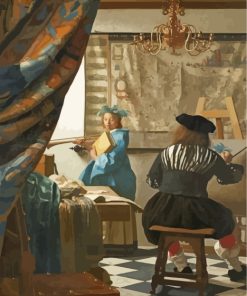 Johannes Vermeer Paint By Numbers