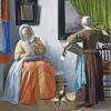 Johannes Vermeer paint by numbers