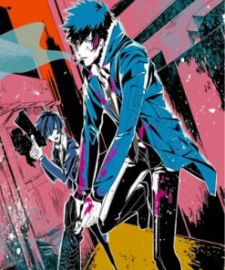 Illustration Psycho Pass Paint By Numbers