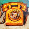 Retro Phone Paint By Numbers