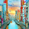 Sunrise In Osaka Paint By Numbers