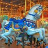 Carousel Horse paint by numbers