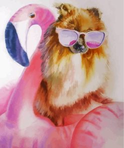 Aesthetic Pomeranian Paint By Numbers