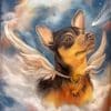 Angel Dog paint by numbers