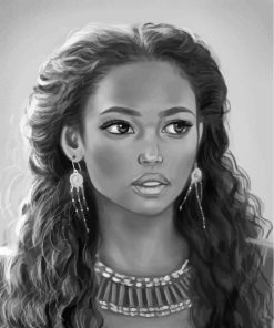 Gorgeous Woman Paint By Numbers