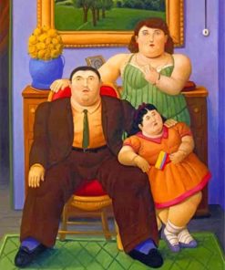 Fat Family Paint By Numbers