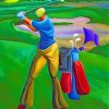 Golf Scene Paint By Numbers
