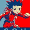 Gon Freecss paint by numbers