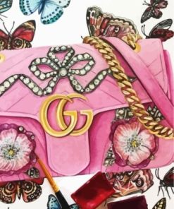 Gucci Bag paint by numbers