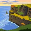 Cliffs Of Moher Ireland paint by numbers