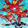Iron Man Avengers paint by numbers