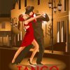 Tango Dancers Paint By Numbers