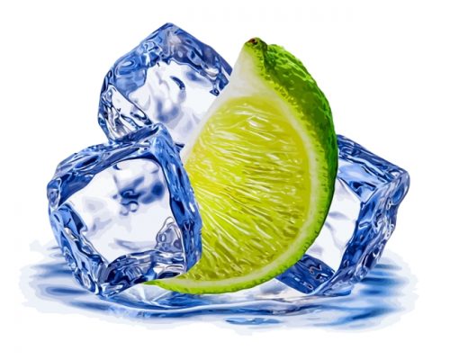 Lime And Ice paint by numbers