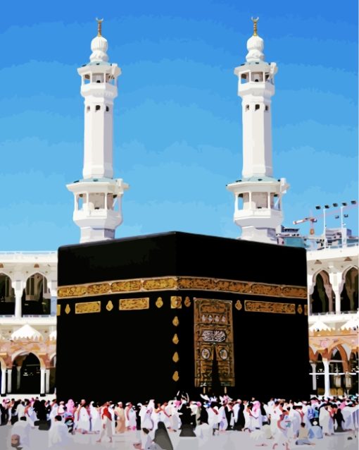 Mecca Saudi Arabia Paint By Numbers