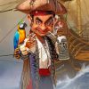 Mr Bean Pirate Paint By Numbers