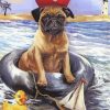 Pug Puppy Paint By Numbers