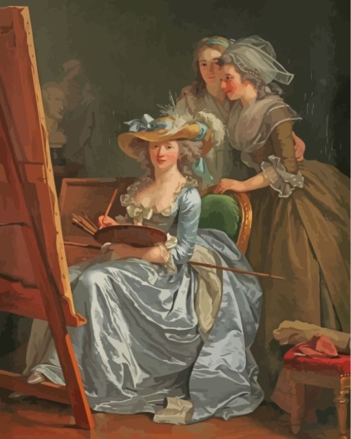 Women By Madame Le Brun Paint By Numbers