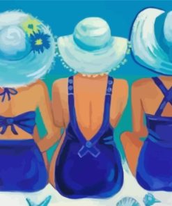 Women On The Beach Paint By Numbers
