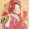Anime Chinese Girl Paint By Numbers