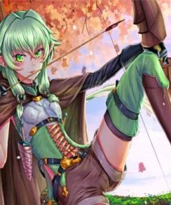 High Elf Archer Paint By Numbers