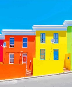 Bo Kaap Cape Town Paint By Numbers