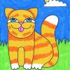 Cartoon Cat Paint By Numbers
