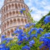 Leaning Tower Pisa Paint By Numbers